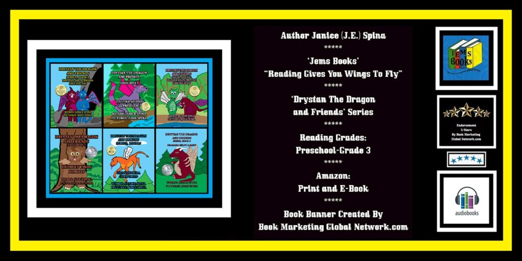 BOOK BANNER FOR 'DYSTAN' SERIES BY JANICE SPINA