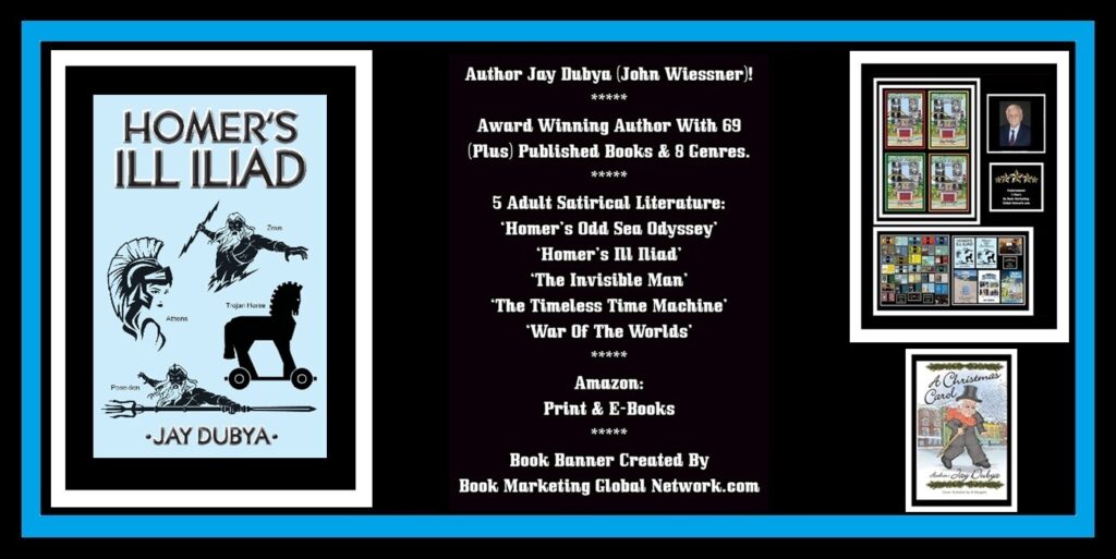 BOOK BANNER FOR HOMERS ILL ILIAD BY JAY DUBYA