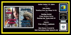 BOOK BANNER FOR 'HUNTING MARIAH' SERIES BY JANICE (J.E.) SPINA