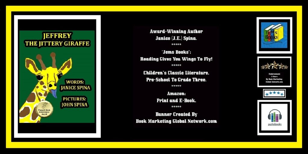 BOOK BANNER FOR 'JEFFREY' BY JANICE SPINA