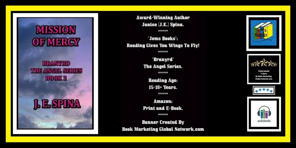 BOOK BANNER FOR 'MISSION OF MERCY BY JANICE SPINA