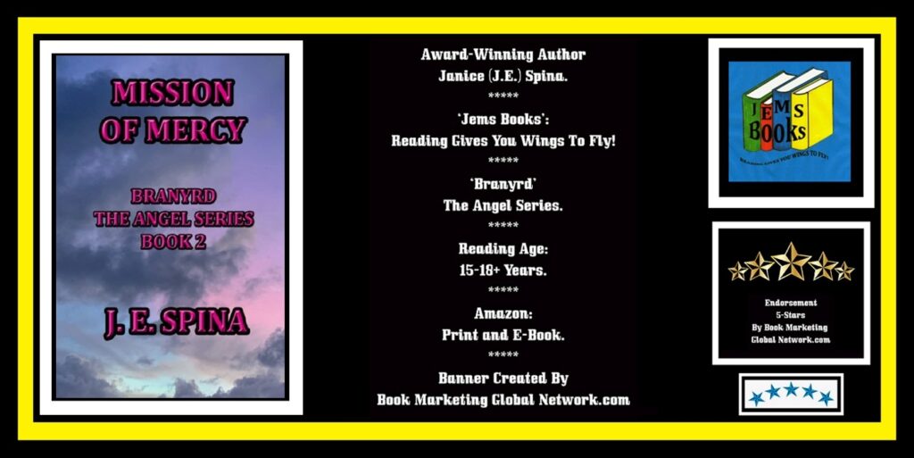 Book Banner For 'Mission Of Mercy' by Janice (J.E.) Spina