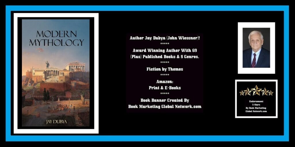 BOOK BANNER FOR MODERN MYTHOLOGY (THEMES) BY JAY DUBYA