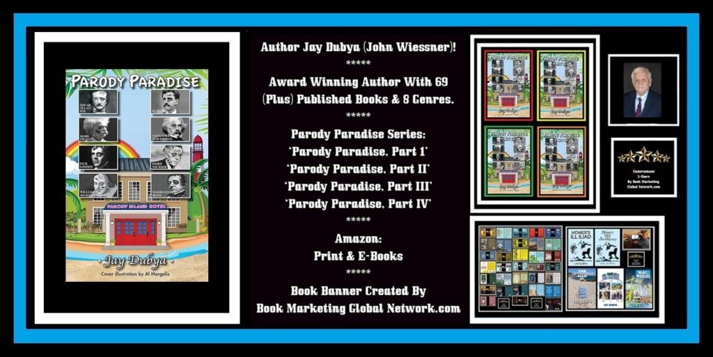 BOOK BANNER FOR-PARODY PARADISE BOOK 1 BY JAY DUBYA