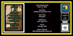 BOOK BANNER FOR 'THE HIDDEN STAIRWAY' BY JANICE SPINA
