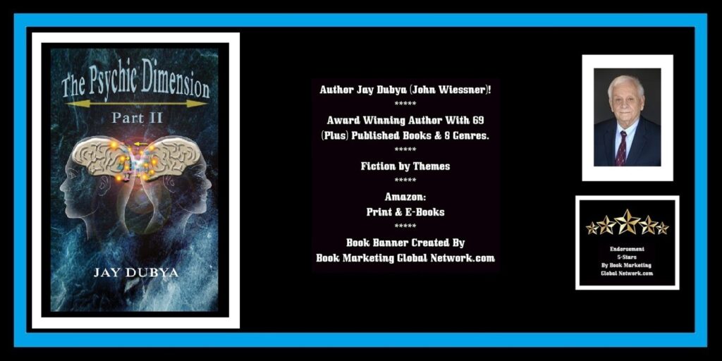 BOOK BANNER FOR THE PSYCHIC DIMENSION PART TWO (THEMES) BY JAY DUBYA
