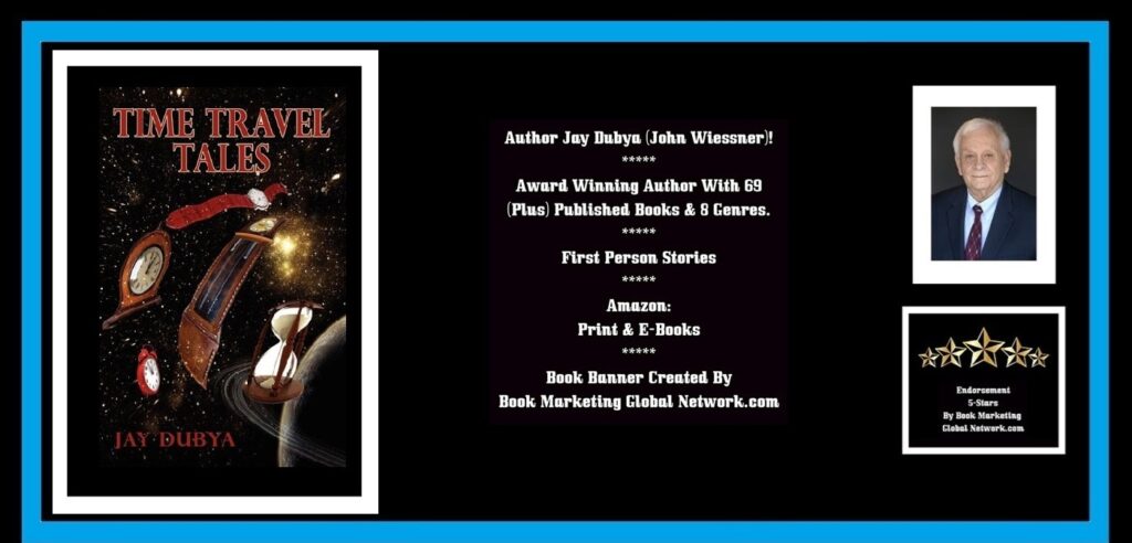 BOOK BANNER FOR TIME TRAVEL TALES (FIRST PERSON) BY JAY DUBYA