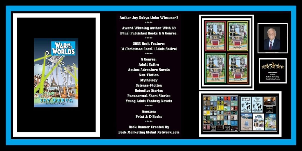 BOOK BANNER FOR WAR OF THE WORLDS BY JAY DUBYA