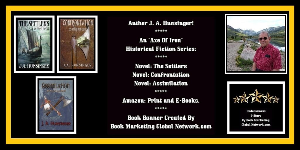 BOOK BANNER FOR J. A. HUNSINGER