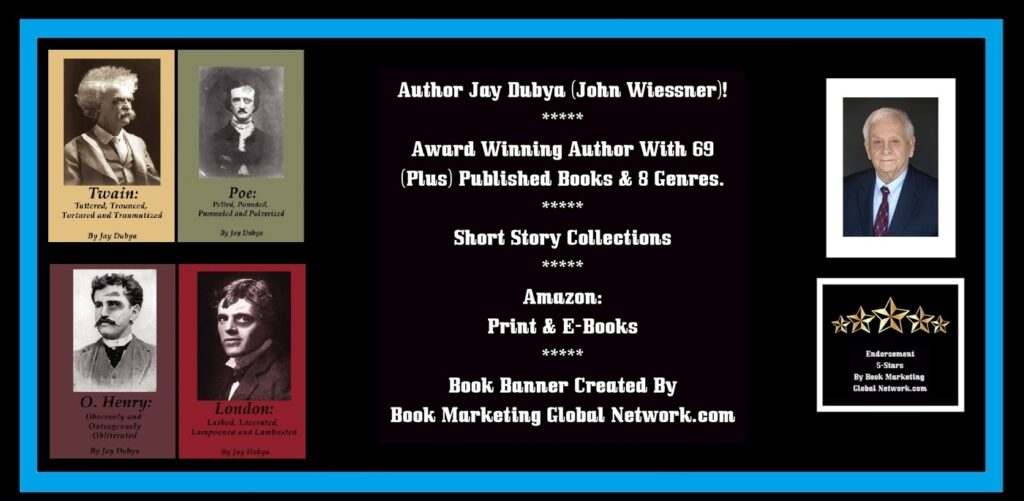 BOOK BANNER FOR ADULT SHORT STORIES PARODIES BY JAY DUBYA