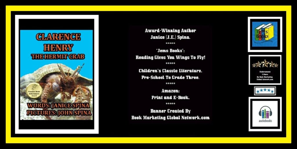 BOOK BANNER FOR 'CLARENCE HENRY' BY JANICE SPINA