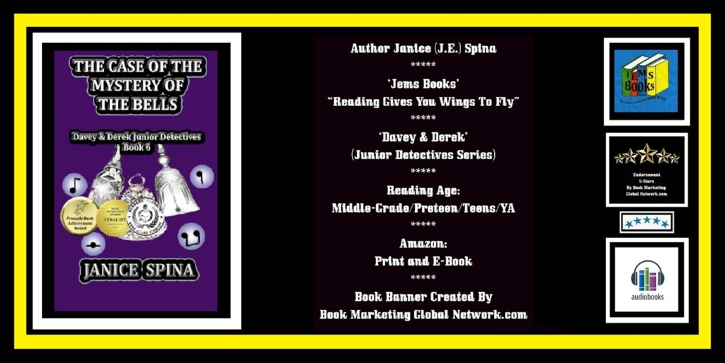 BOOK BANNER FOR 'DAVE DEREK SERIES' (BOOK 6) BY JANICE SPINA