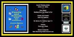 BOOK BANNER FOR 'FAMILY AND FRIENDS' BY JANICE SPINA