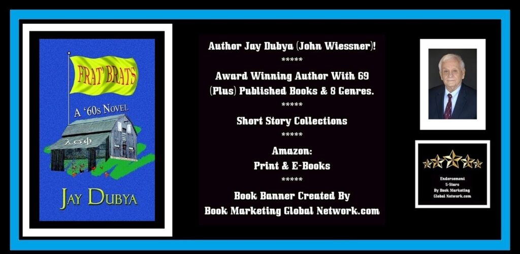 BOOK BANNER FOR FRAT BRATS SHORT STORIES BY JAY DUBYA