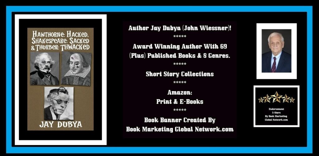BOOK BANNER FOR HAWTHORNE HACKED SHORT STORIES BY JAY DUBYA