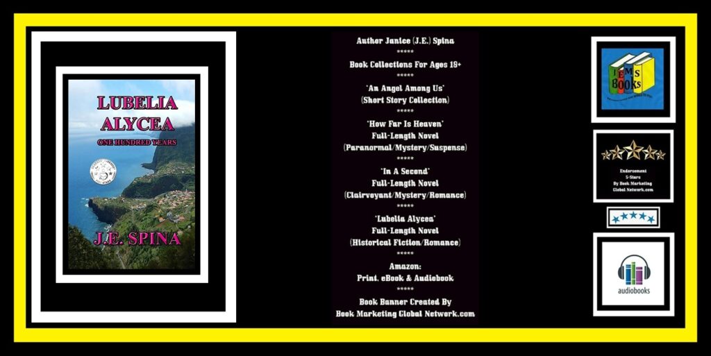 BOOK BANNER FOR 'LUBELLA ALYCEA' BY JANICE (J.E.) SPINA