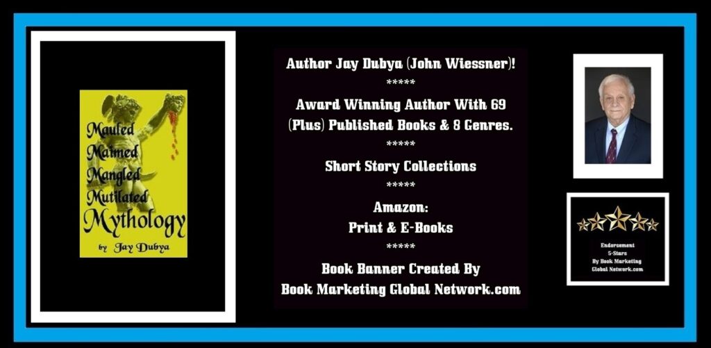 BOOK BANNER FOR M MYTHOLOGY SHORT STORIES BY JAY DUBYA