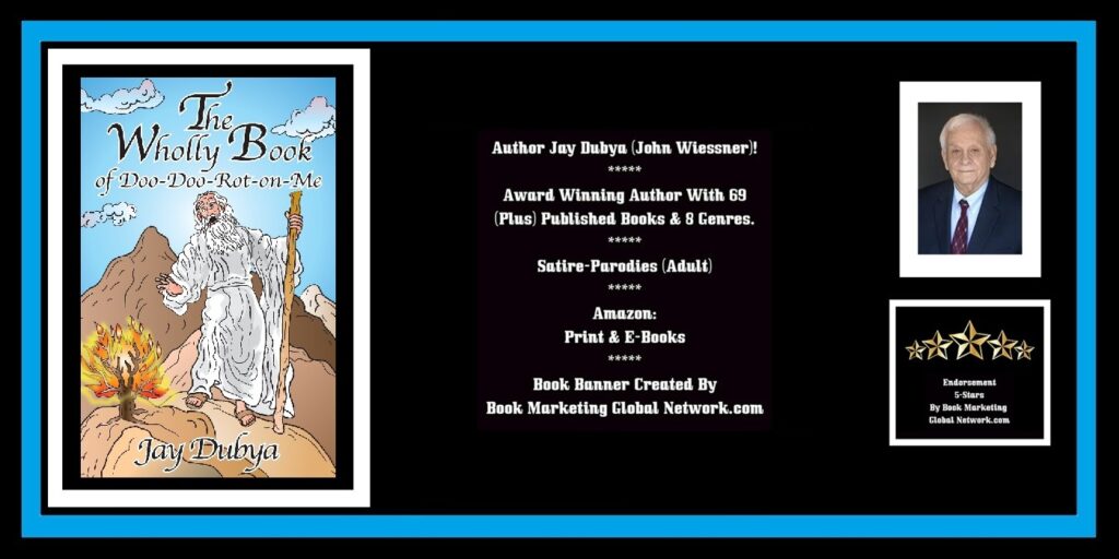 BOOK BANNER FOR THE WHOOLY BOOK OF DOO DOO ROT ON ME BY JAY DUBYA