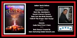 BOOK BANNER FOR 'ANAXIUNARA' BY DAVID DEROSA