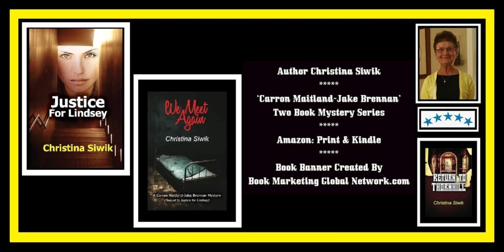 Carron Maitland-Jake Brennan Mystery (Two Book Series) by Christina Siwik