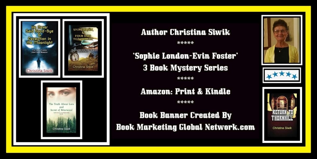 Sophie London-Evin Foster Mysteries by Christina Siwik