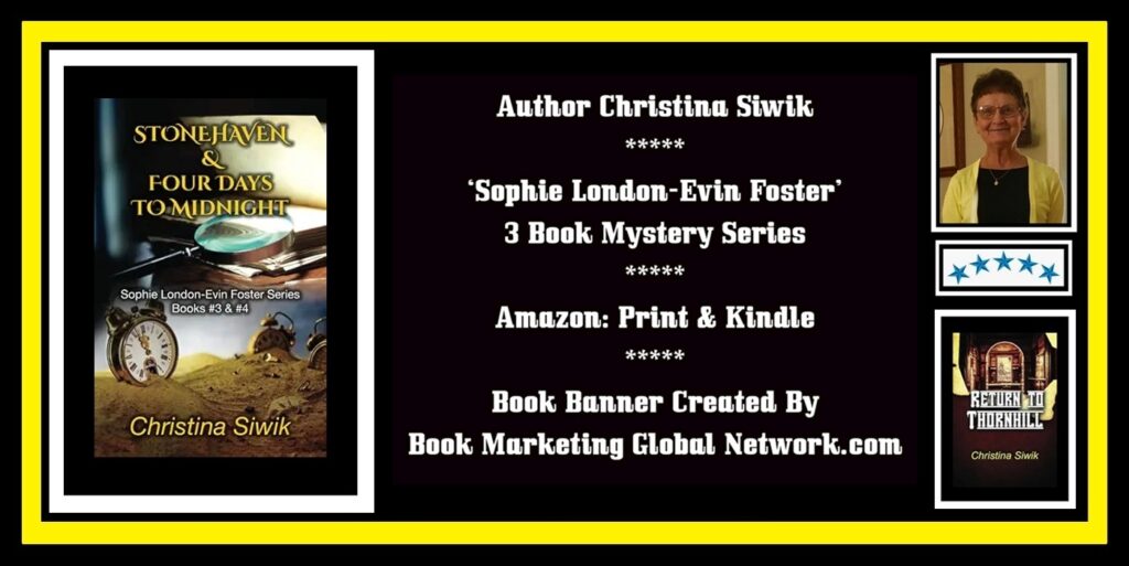 STONEHAVEN & FOUR DAYS TO MIDNIGHT by Christina Siwik