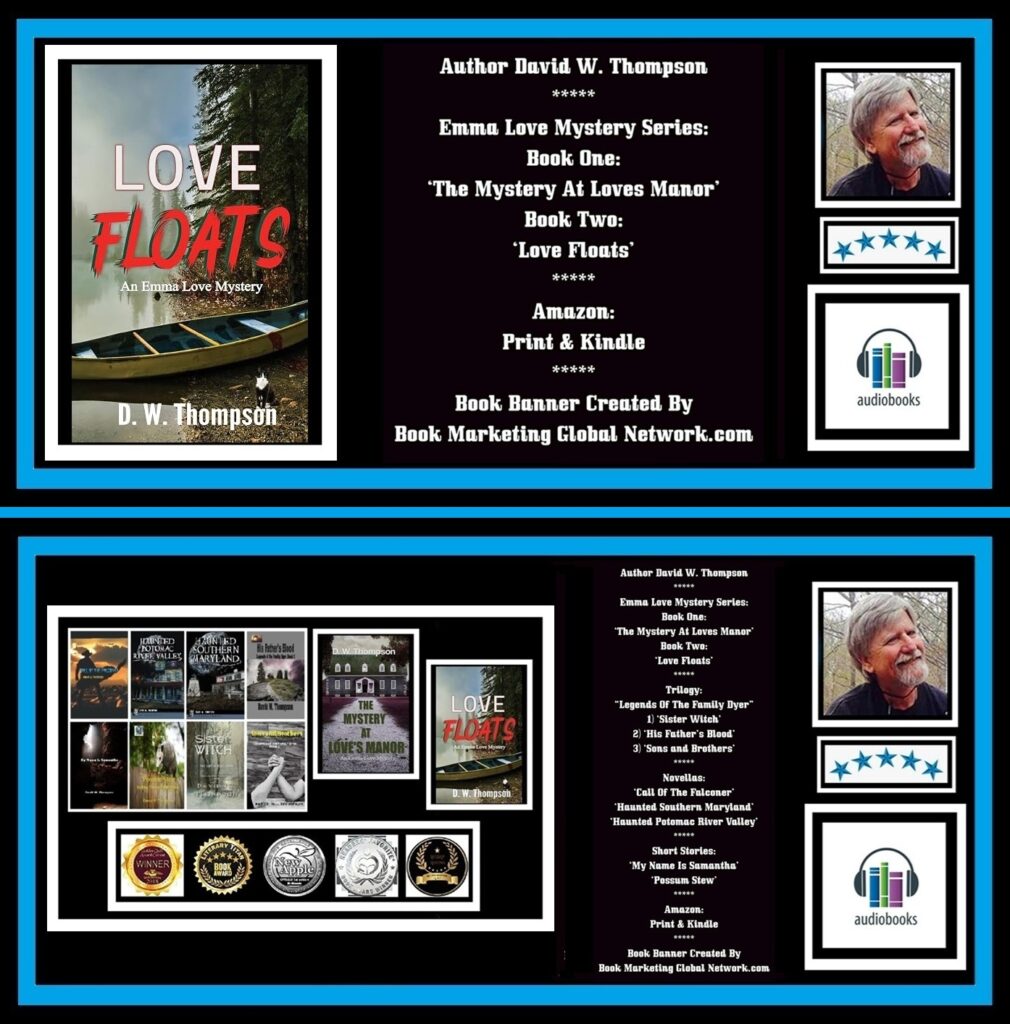 BOOK BANNER POSTER FOR AUTHOR DAVID W. THOMPSON
