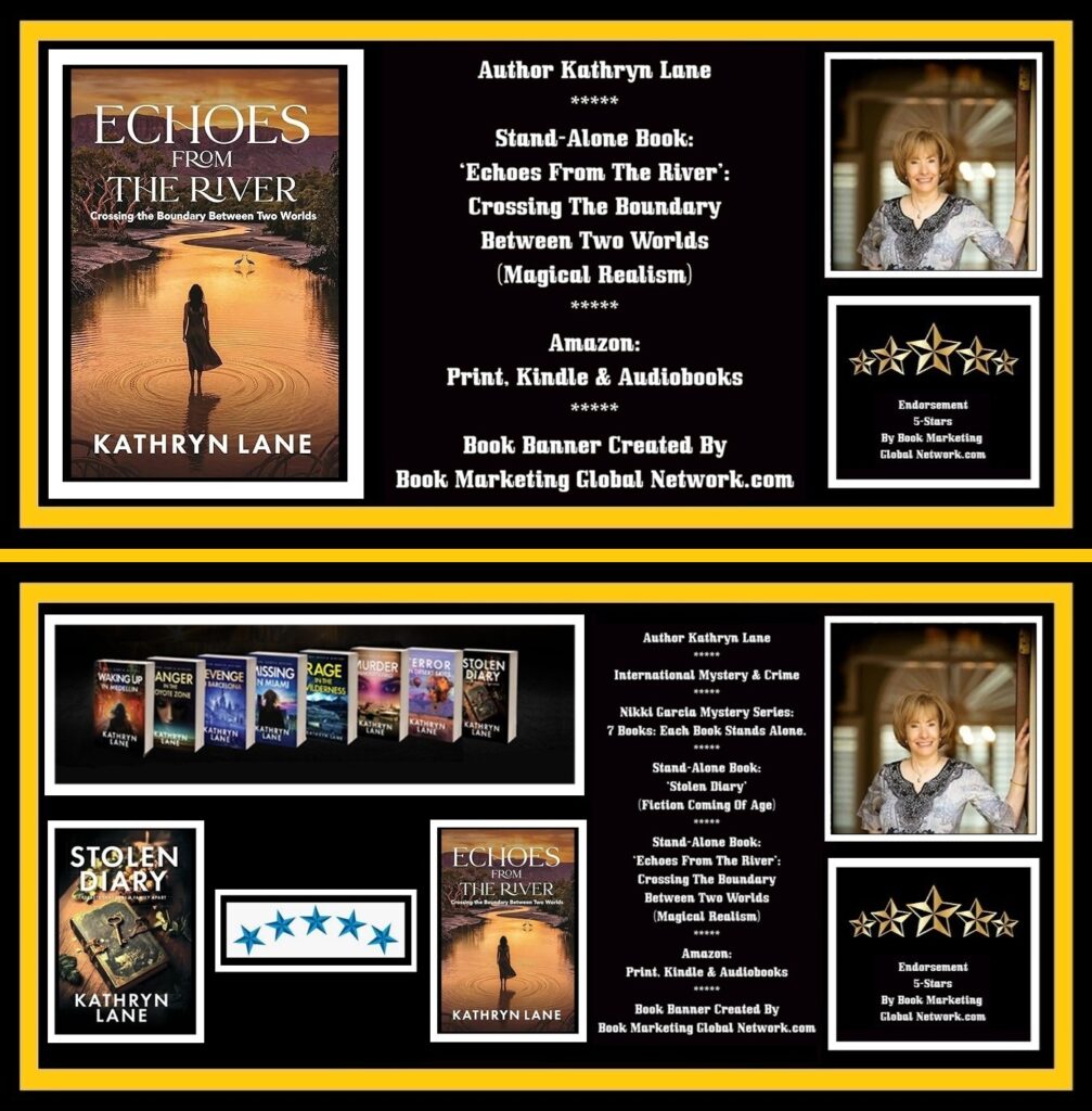 BOOK BANNER POSTER FOR AUTHOR KATHRYN LANE