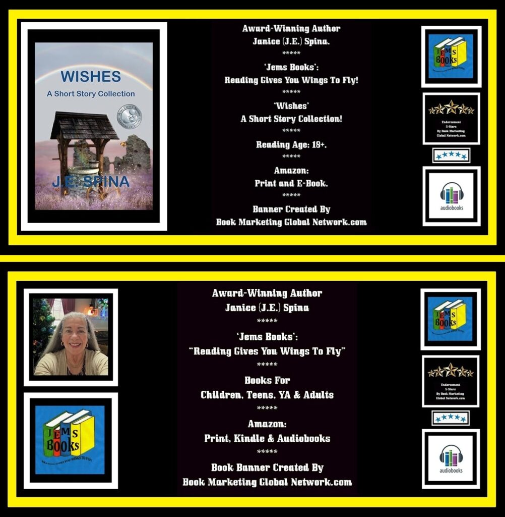 BOOK BANNER POSTER FOR AUTHOR JANICE SPINA