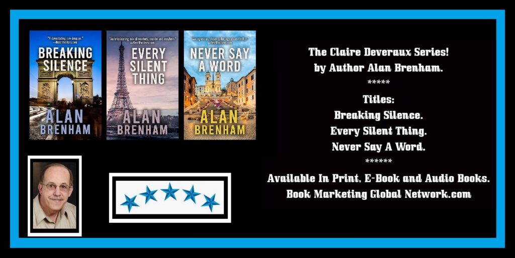 Claire Deveraux Series Banner For Author Alan Brenham