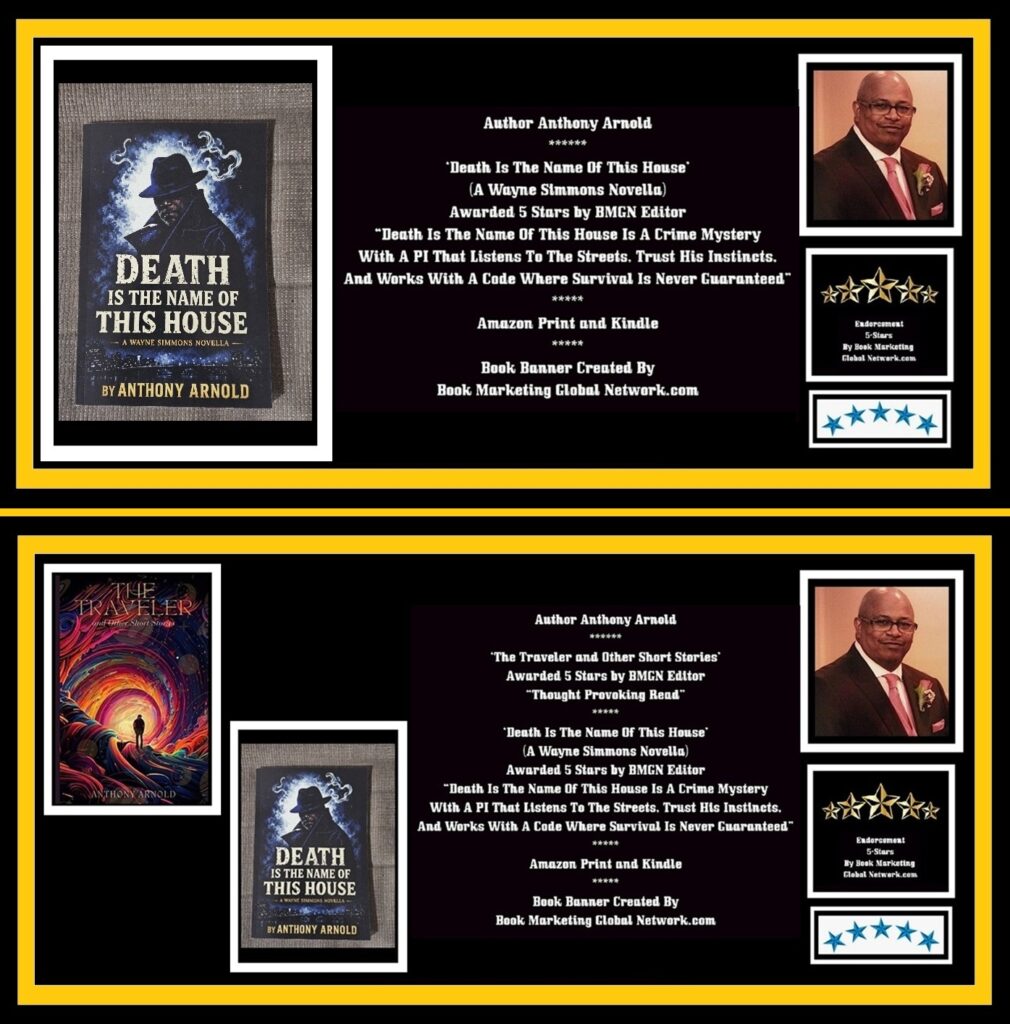 Book Banner Poster For Author Anthony Arnold