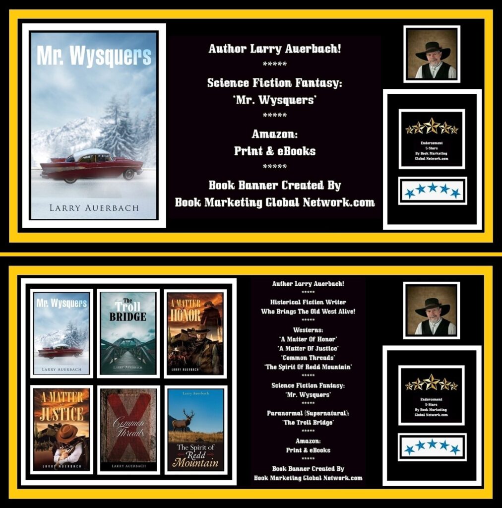 2026 BANNER POSTER FOR MR. WYSQUERS BY AUTHOR LARRY AUERBACH