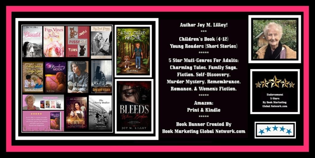 BOOK BANNER FOR AUTHOR JOY M. LILLEY
