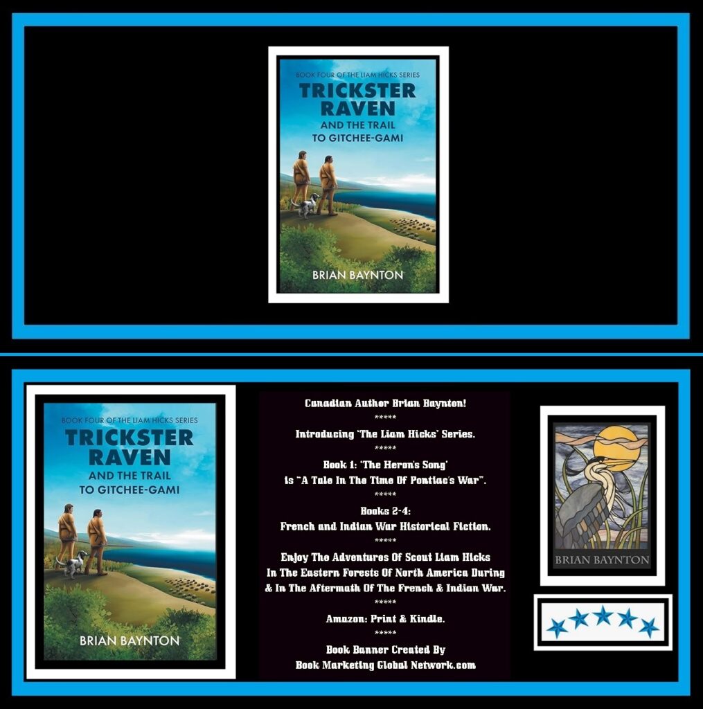 Trickster Raven And The Trail To Gitchee-Gami by Brian Baynton