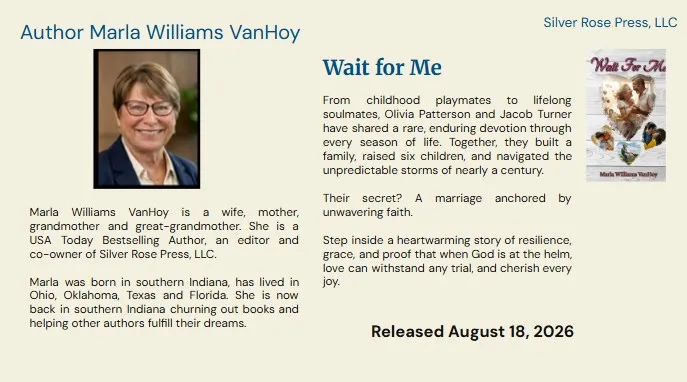 Wait For Me by Marla Williams-VanHoy
